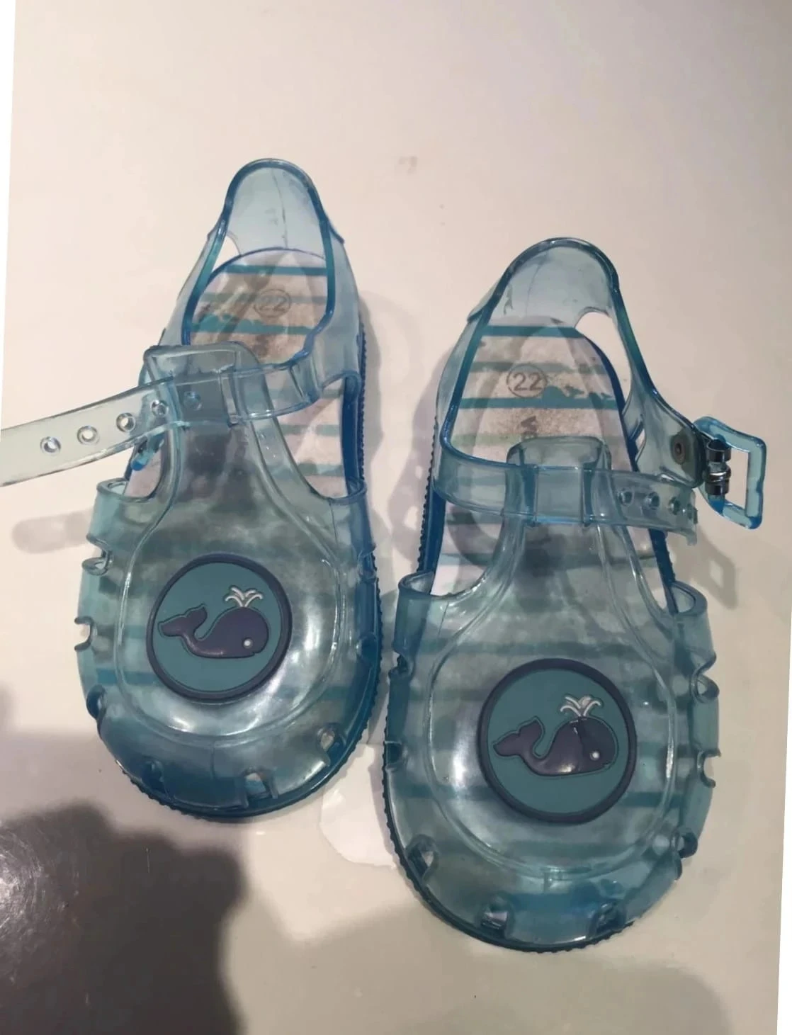 Vertbaudet jellyfish beach sandals size 22 – photo 2